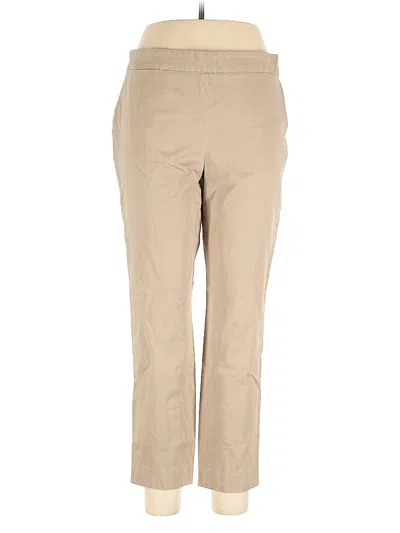 Pre-owned Talbots Khaki Pant In Brown