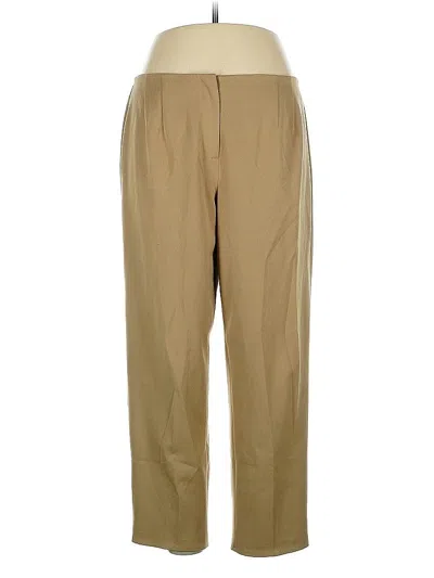 Pre-owned Talbots Khaki Pant In Brown