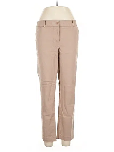 Pre-owned Talbots Khaki Pant In Brown