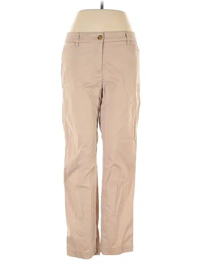 Pre-owned Talbots Khaki Pant In Brown