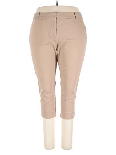 Pre-owned Talbots Khaki Pant In Brown