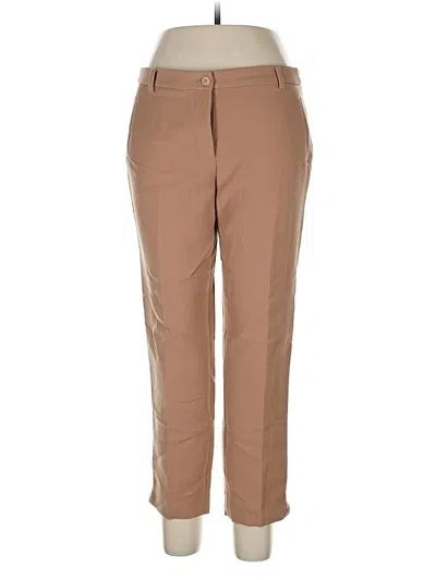 Pre-owned Talbots Khaki Pant In Brown