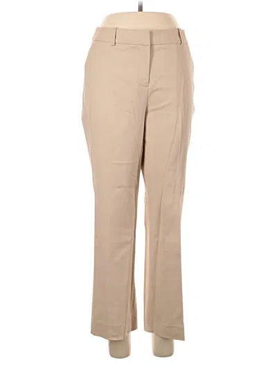 Pre-owned Talbots Khaki Pant In Brown