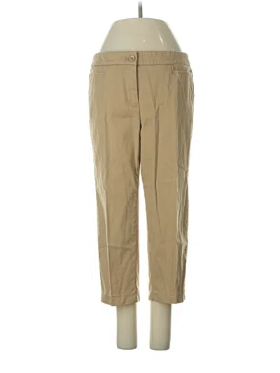 Pre-owned Talbots Khaki Pant In Brown