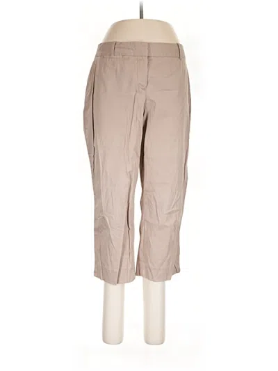 Pre-owned Talbots Khaki Pant In Brown