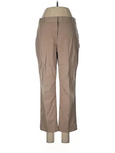 Pre-owned Talbots Khaki Pant In Brown