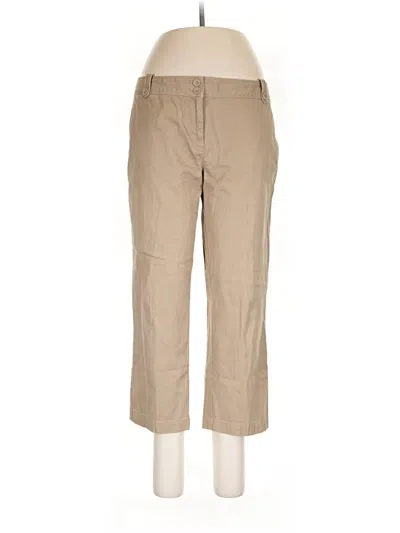 Pre-owned Talbots Khaki Pant In Brown