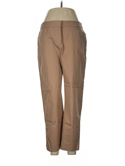Pre-owned Talbots Khaki Pant In Brown