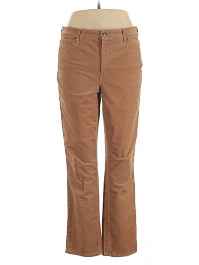 Pre-owned Talbots Khaki Pant In Brown