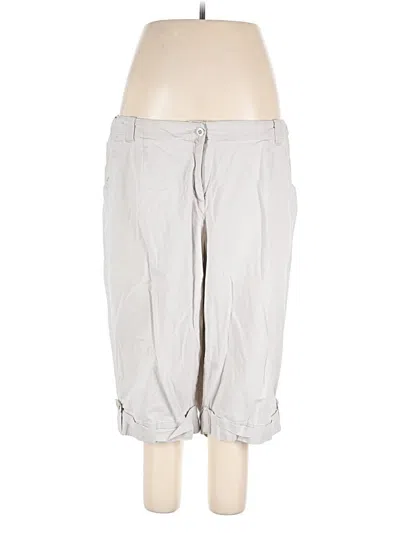 Pre-owned Talbots Khaki Pant In Gray