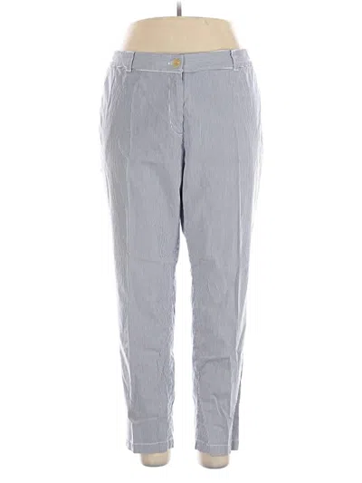 Pre-owned Talbots Khaki Pant In Gray