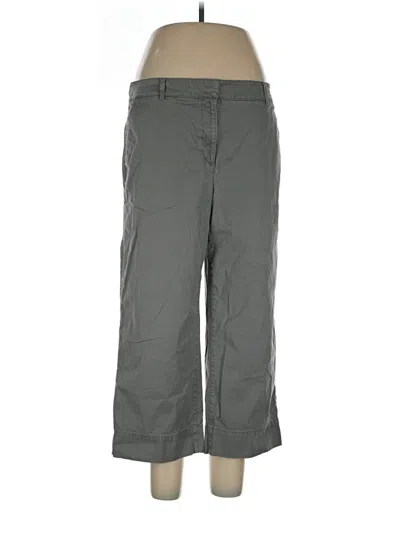 Pre-owned Talbots Khaki Pant In Gray