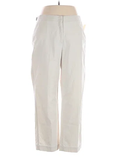 Pre-owned Talbots Khaki Pant In Gray