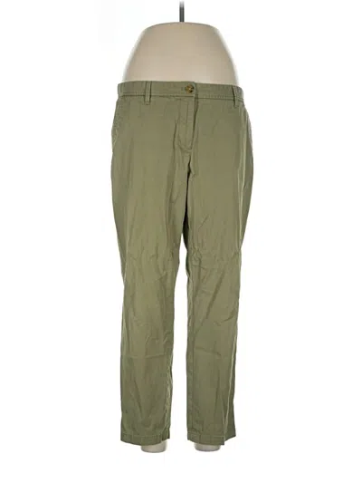 Pre-owned Talbots Khaki Pant In Green