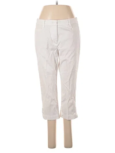 Pre-owned Talbots Khaki Pant In Ivory