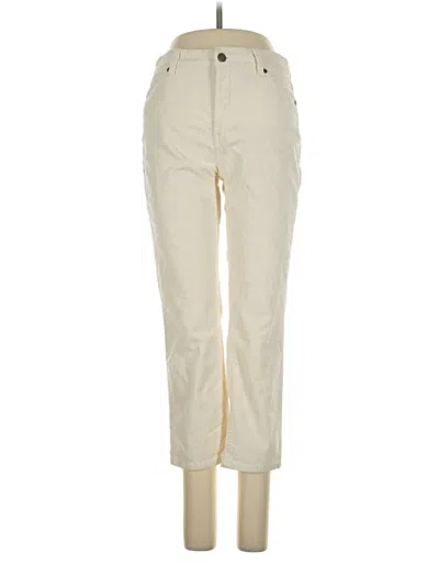Pre-owned Talbots Khaki Pant In Ivory