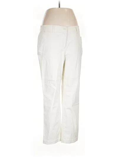 Talbots Khaki Pant In Ivory