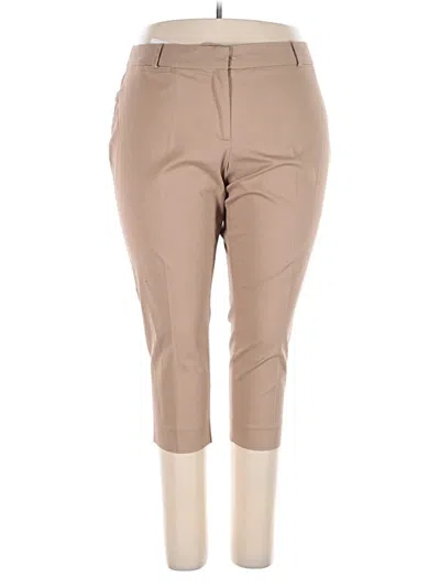 Pre-owned Talbots Khaki Pant In Tan