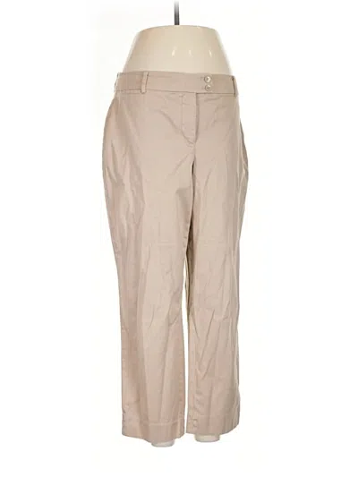 Pre-owned Talbots Khaki Pant In Tan