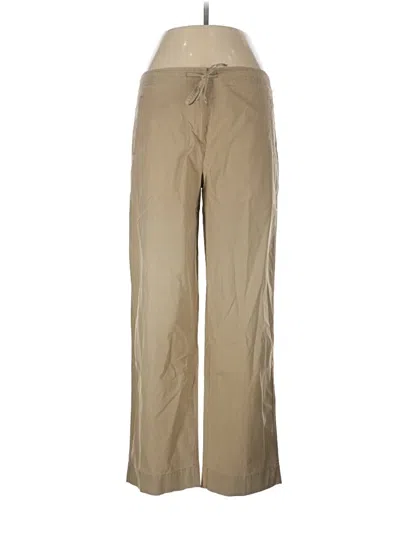 Pre-owned Talbots Khaki Pant In Tan