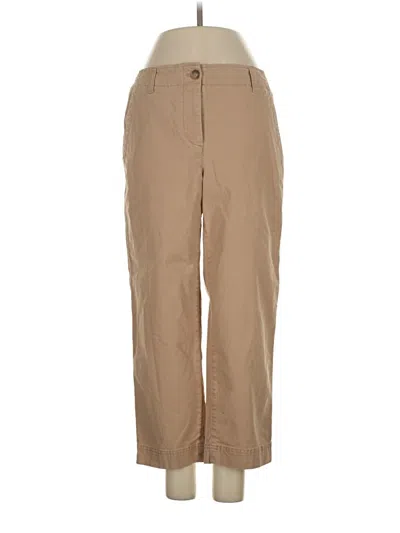 Pre-owned Talbots Khaki Pant In Tan