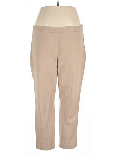 Pre-owned Talbots Khaki Pant In Tan