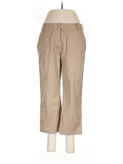 Pre-owned Talbots Khaki Pant In Tan