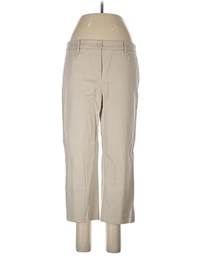 Pre-owned Talbots Khaki Pant In Tan