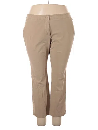 Pre-owned Talbots Khaki Pant In Tan