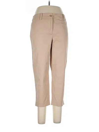 Pre-owned Talbots Khaki Pant In Tan