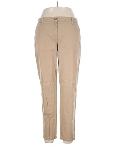 Pre-owned Talbots Khaki Pant In Tan