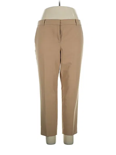 Pre-owned Talbots Khaki Pant In Tan