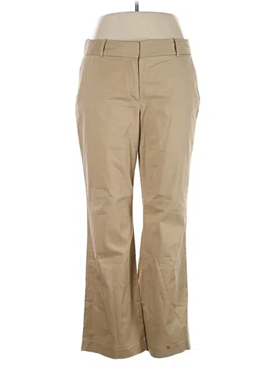 Pre-owned Talbots Khaki Pant In Tan
