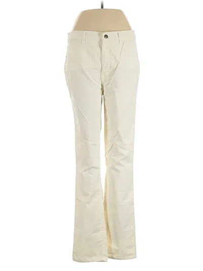 Pre-owned Talbots Khaki Pant In White