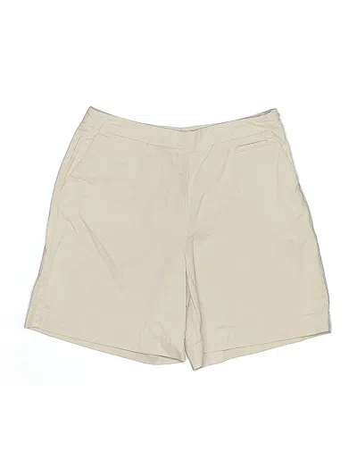 Pre-owned Talbots Khaki Shorts In Brown