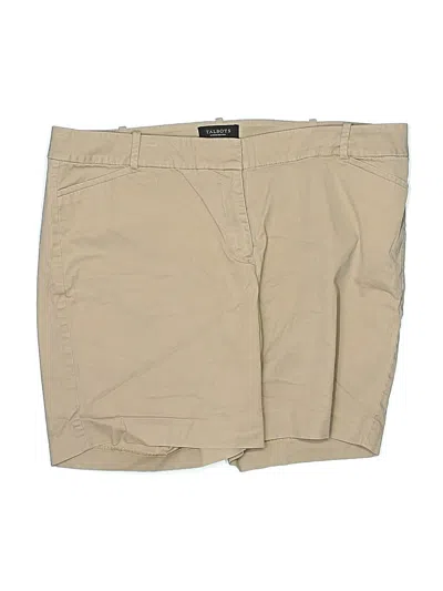 Pre-owned Talbots Khaki Shorts In Brown