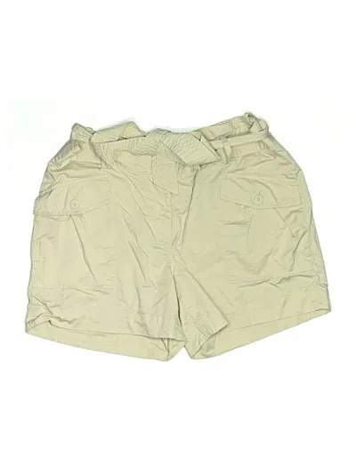 Pre-owned Talbots Khaki Shorts In Brown