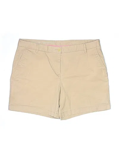 Pre-owned Talbots Khaki Shorts In Brown