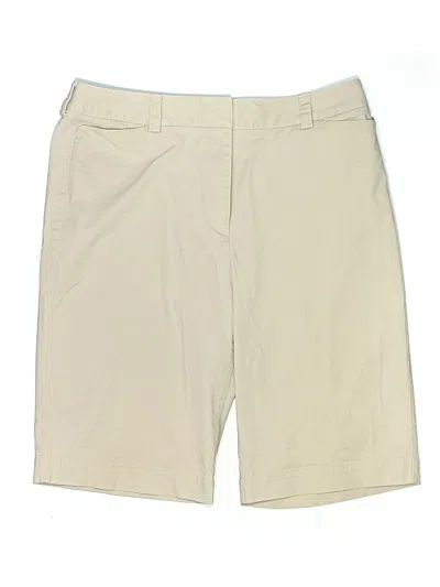 Pre-owned Talbots Khaki Shorts In Brown