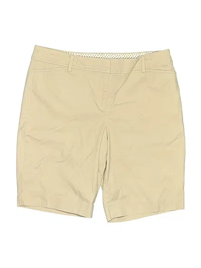 Pre-owned Talbots Khaki Shorts In Brown