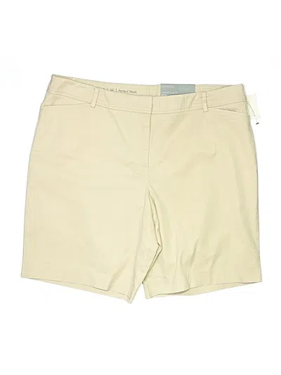 Pre-owned Talbots Khaki Shorts In Brown