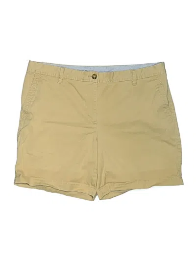 Pre-owned Talbots Khaki Shorts In Brown