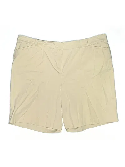 Pre-owned Talbots Khaki Shorts In Brown
