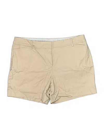 Pre-owned Talbots Khaki Shorts In Brown