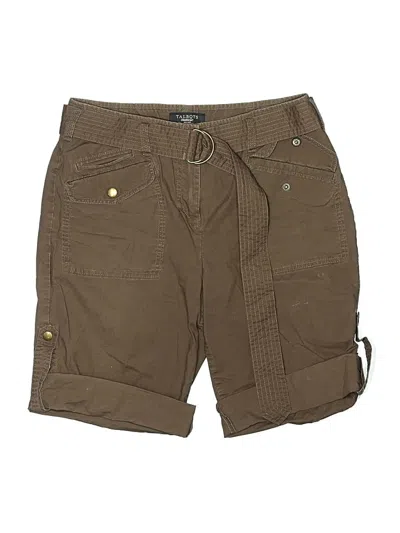 Pre-owned Talbots Khaki Shorts In Brown