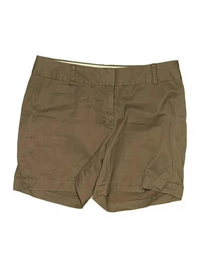 Pre-owned Talbots Khaki Shorts In Brown