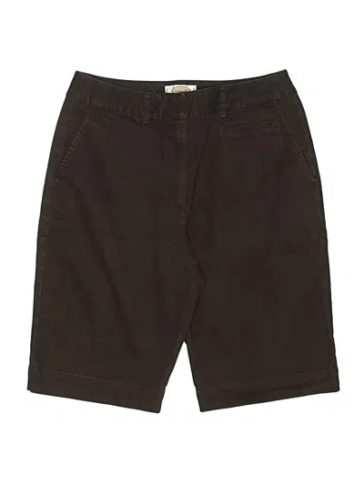 Pre-owned Talbots Khaki Shorts In Brown