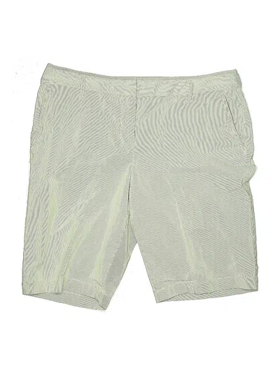 Pre-owned Talbots Khaki Shorts In Green