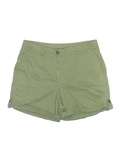 Pre-owned Talbots Khaki Shorts In Green