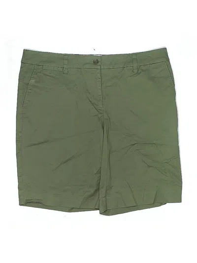 Pre-owned Talbots Khaki Shorts In Green